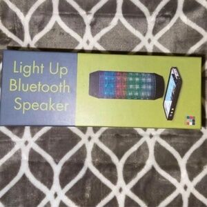 Mosaic Light Up Bluetooth Speaker and Flashlight